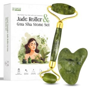 Sifoz Jade Roller & Gua Sha Set Face Roller