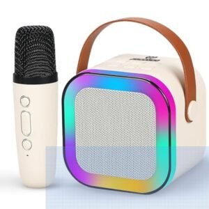 Wembley Rechargeable Karaoke Mic with Speaker for Singing